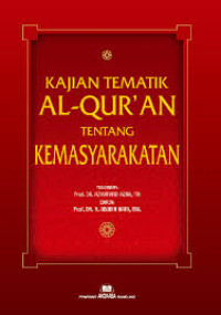 Image of Kajian Tematik Al-Qur'an tentang Kemasyarakatan